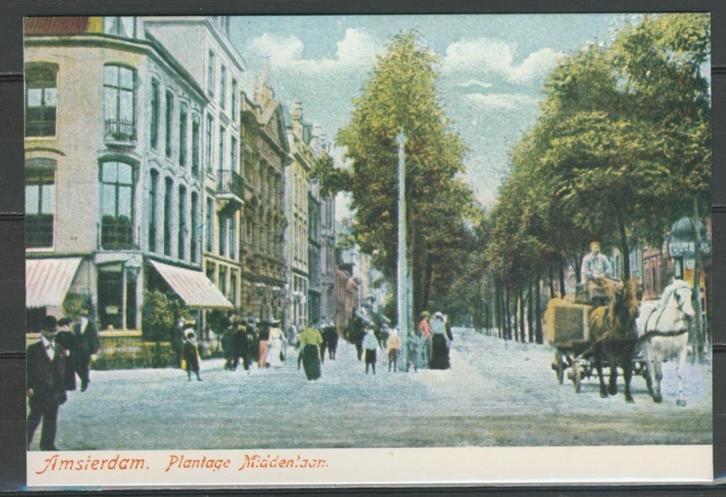 Amsterdam Galerij Plantage Middenlaan Ansichtkaart 944 jdu, Verzamelen, Ansichtkaarten | Nederland, Ongelopen, Noord-Holland, Ophalen of Verzenden