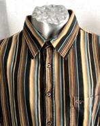 Gin Tonic gestreept overhemd maat 3XL, Ophalen of Verzenden, Zo goed als nieuw, Overige kleuren, Overige halswijdtes