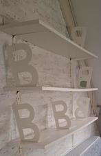 3 mooie witte boekenplanken, Huis en Inrichting, Woonaccessoires | Wandplanken en Boekenplanken, Ophalen, Zo goed als nieuw