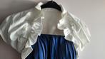 Kobalt blauwe gala jurk, Kleding | Dames, Gelegenheidskleding, Ophalen, Zo goed als nieuw, Wit, Galajurk
