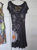 Desigual prachtige zomer jurk Nederlandse maat 38, Verzenden, Zo goed als nieuw, Maat 38/40 (M), Zwart