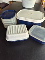 Tupperware ontbijtset broodbox kaasdoos vleeswaren camping, Huis en Inrichting, Ophalen of Verzenden, Gebruikt