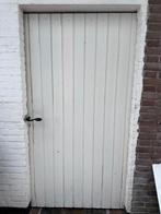 Stompe massieve zware staldeur schuurdeur 108,5 x 193,2 x 50, Ophalen, Gebruikt, 80 tot 100 cm, Binnendeur