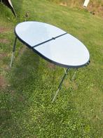 Crespo campingtafel ovaal., Ophalen, Gebruikt, Campingtafel