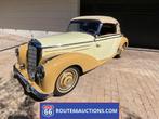 Mercedes-Benz 220A Cabriolet | 1952 | Route 66 Auctions, Auto's, Overige carrosserieën, Zwart, Mercedes-Benz, Bedrijf