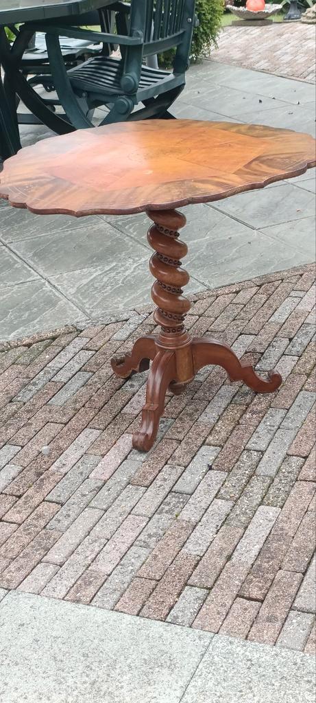 Antieke Engelse Wijntafel/Lamptafel, ca. 1830, Antiek en Kunst, Antiek | Meubels | Tafels, Ophalen of Verzenden