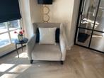 VELVET FAUTEUIL VAN URBAN SOFA IN NIEUWSTAAT, Ophalen, Zo goed als nieuw, Stof, 75 tot 100 cm