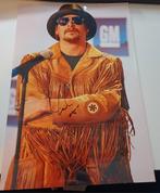 Kid Rock handtekening gesigneerde foto 30x20cm, Verzamelen, Posters, Ophalen of Verzenden, Zo goed als nieuw, A4 of kleiner, Film en Tv