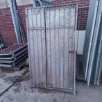 Kennelpaneel 1m dicht damwand met deur, Ophalen