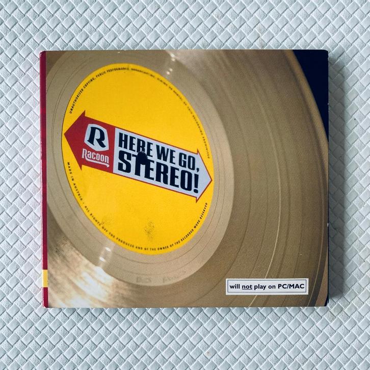 Racoon - Here We Go, Stereo!, Cd's en Dvd's, Cd's | Pop, Zo goed als nieuw, 2000 tot heden, Ophalen of Verzenden