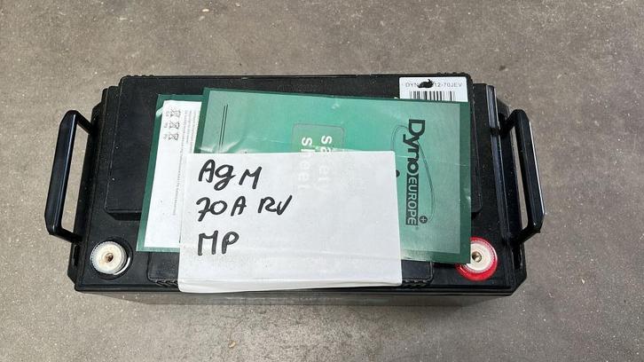 Dyno 12V 70AH AGM Accu, Auto-onderdelen, Accu's en Toebehoren, Gebruikt, Ophalen of Verzenden
