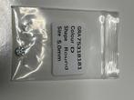 5,0 mm Premium Lab-Grown Moissanite (diamant), Verzenden, Nieuw