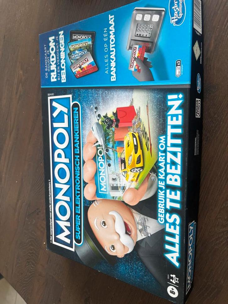 Monopoly Elektronisch Bankieren - Compleet!, Hobby en Vrije tijd, Gezelschapsspellen | Bordspellen, Zo goed als nieuw, Ophalen of Verzenden