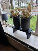 2x Kunstbloemen in Pot - Decoratief en Sfeervol, Ophalen, Kunststof, Rond, Nieuw