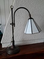 Vintage glas in lood lamp, Ophalen, Zo goed als nieuw, Minder dan 50 cm
