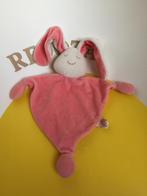 3865 de ooievaarspost doek doekje konijn roze, Ophalen of Verzenden, Zo goed als nieuw, Konijn