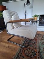 Stoere stoel, Huis en Inrichting, Ophalen, Gebruikt, Bruin, Metaal