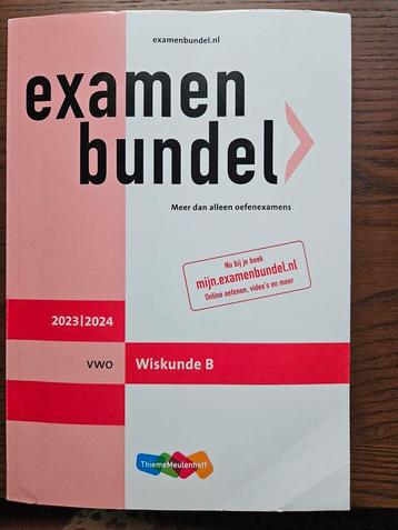 vwo Wiskunde B 2023/2024 beschikbaar voor biedingen