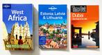 reisgidsen ZuidAmerika, Dubai, WestAfrica, Baltische Landen., Ophalen of Verzenden, Lonely Planet, Zo goed als nieuw