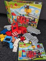Lego Duplo Brandweertruck 10592, Ophalen of Verzenden, Zo goed als nieuw, Complete set, Duplo