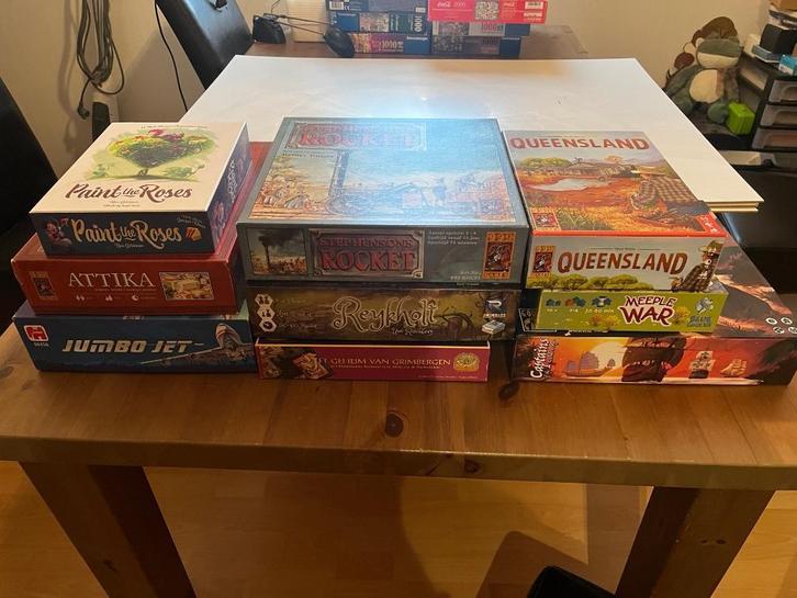 Bordspellen - deel d, Hobby en Vrije tijd, Gezelschapsspellen | Bordspellen, Gebruikt, Een of twee spelers, Drie of vier spelers