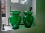 Twee groene Starck Kartell La BOHEME tabouret vaas kruk, Ophalen