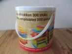 Nieuwe emmer met gekleurde stapelblokken, Ophalen of Verzenden, Nieuw, Overige typen