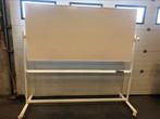 Legamaster verrijdbaar / kantelbaar whitebord emaille, Huis en Inrichting, Woonaccessoires | Memoborden, Niet ingevuld, Gebruikt