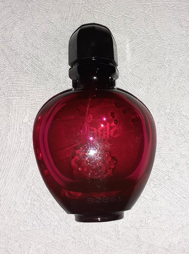 Parfum Paco Rabanne Black XS 50ml leeg flesje, Verzamelen, Parfumverzamelingen, Nieuw, Parfumfles, Ophalen of Verzenden