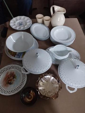 porcelein servies onderdelen Hutschenreuther en Arzberg beschikbaar voor biedingen