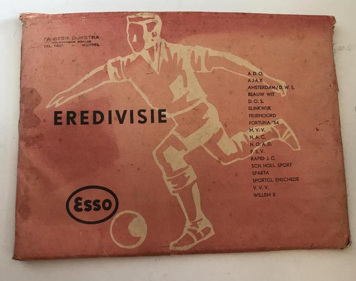 Stukje voetbalgeschiedenis Set platen 1958-1959 (V003), Verzamelen, Sportartikelen en Voetbal, Zo goed als nieuw, Poster, Plaatje of Sticker