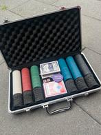 Luxe pokerset, Een of twee spelers, Ophalen of Verzenden, Zo goed als nieuw