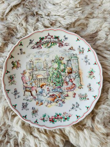 Royal Doulton the twelve days of Christmas i1989 bord beschikbaar voor biedingen