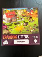 Puzzel Exploding Kittens 1000 stukjes, Ophalen of Verzenden, 500 t/m 1500 stukjes, Zo goed als nieuw