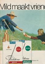 retro reclame 1979 Gladstone sigaretten vrienden met boer, Verzamelen, Verzenden, Overige typen