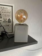 Industriële Tafellamp Beton, Ophalen, Overige materialen, Zo goed als nieuw, Minder dan 50 cm