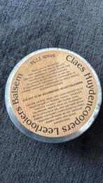 2 oude blikjes  met leerlooiers balsum en peli antiekwas, Ophalen of Verzenden, Gebruikt, Overige