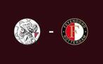 Ajax - Feyenoord 2 kaarten vak 113, Tickets en Kaartjes, Losse kaart, Twee personen, December