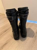 AQA Leren Dames Laarzen maat 38, Kleding | Dames, Schoenen, Ophalen of Verzenden, Zo goed als nieuw, Zwart, Lage of Enkellaarzen