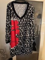 Twister Jurk Maat 50/52 viscose, Ophalen of Verzenden, Zo goed als nieuw, Zwart, Jurk