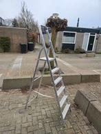 Ladder 6 treden, Ophalen, Gebruikt, Minder dan 2 meter