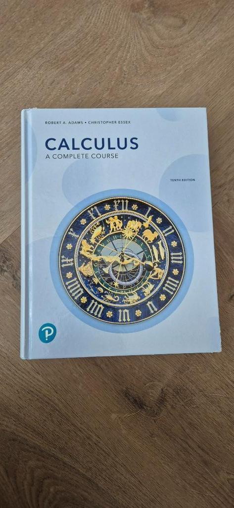 Calculus A complete course || tenth edition, Boeken, Studieboeken en Cursussen, Zo goed als nieuw, WO, Beta, Ophalen of Verzenden