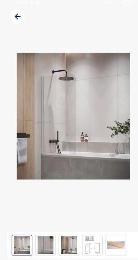 Zgan Bad / douchewand wand 70 x 140, 1,5 jaar oud, Huis en Inrichting, Badkamer | Complete badkamers, Zo goed als nieuw, Ophalen