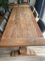 Eettafel stoelen industriële stijl, Ophalen, Gebruikt, Zwart, Vijf, Zes of meer stoelen