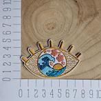 Strijk embleem applicatie Patch Oog - Golf, D, Verzenden, Nieuw, D