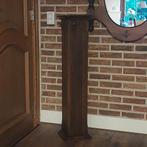 Eikenhouten cd-rek pilaar, Ophalen, 75 tot 150 discs, Zo goed als nieuw, Cd's