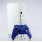 Xbox Series S 512GB incl blauw witte controller, Spelcomputers en Games, Spelcomputers | Xbox Series X en S, Xbox, Zo goed als nieuw