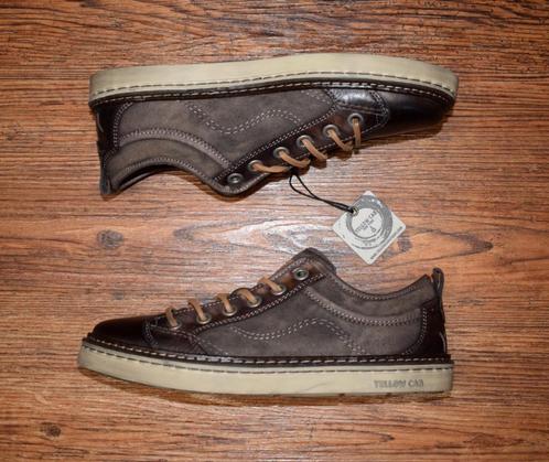 YELLOW CAB - bruine Rail sneakers - maat 41, Kleding | Heren, Schoenen, Nieuw, Sneakers of Gympen, Bruin, Ophalen of Verzenden