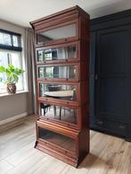 Engelse mahoniehouten antieke boekenkast, Gebruikt, 200 cm of meer, ., .