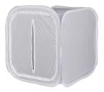 Foto opnamentent met afneembare voorzijde + 5 achtergronden, Audio, Tv en Foto, Fotografie | Fotostudio en Toebehoren, Ophalen of Verzenden